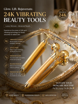 24K Vibrating Beauty Tools