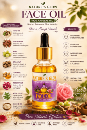 Nature’s Glow Face Oil